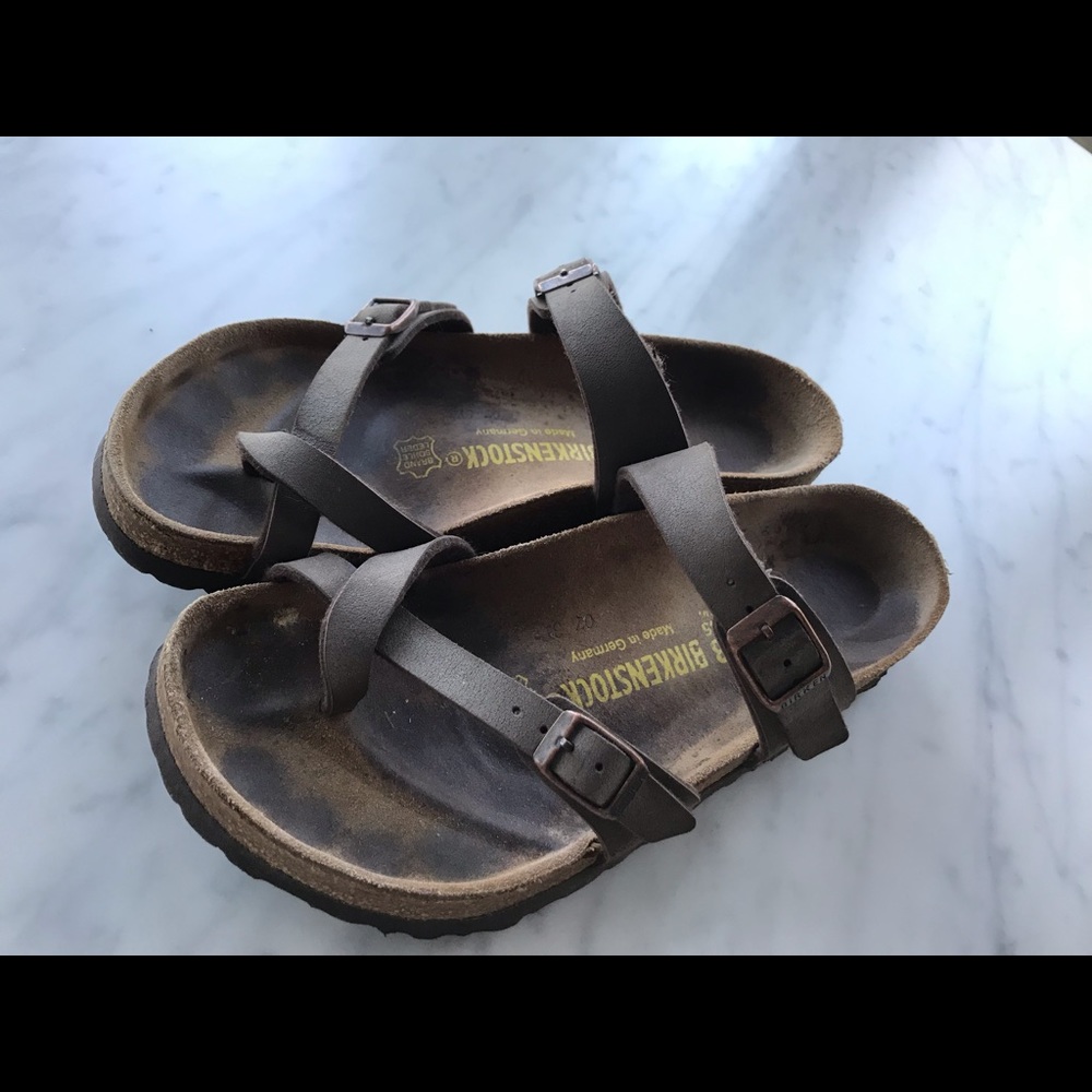 Birkenstock brown sandals